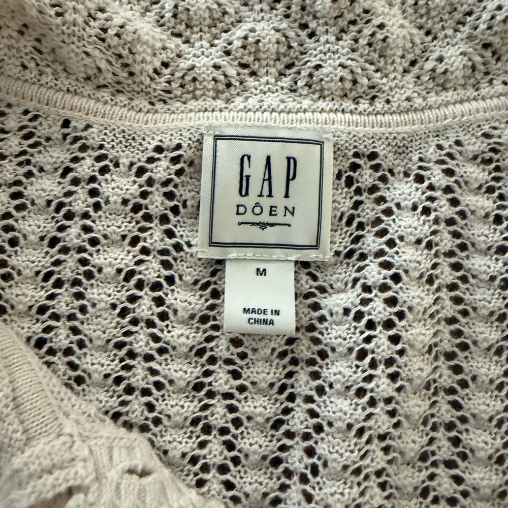 Cream Women's Cardigan Sweater - Picture 4 of 4